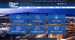 Desktop Screenshot of nevadadot.com